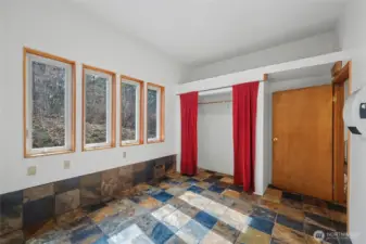 The third bedroom on the main floor.