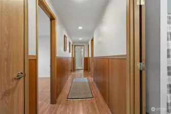 Wide hallway