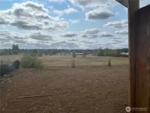 View from back porch