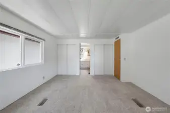 Primary Bedroom to its own bathroom...