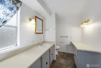 It even includes an additional vanity counter!