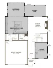 Floor plan - 1st Floor - Measurements are approximate