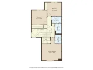 2nd level Floor plan