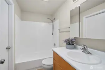 downstairs full bath