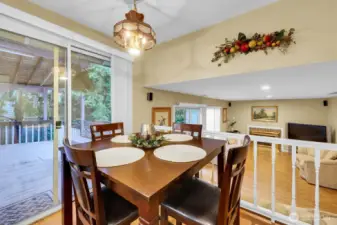 Eating Area off Back Deck