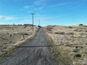 Driveway from Adrian Rd. NE