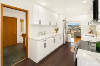 Looking back towards the entryway. You can see the ship canal from here!