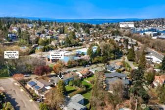 Highly-rated Lawton Elementary School is across the street! As is Lawton Park, playground, and ballfields. The Magnolia/Ballard Locks are just blocks away too. Thanks for stopping by!