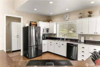 doorway to laundry area and stairs to daylight basement