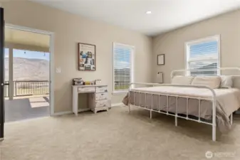 Primary Bedroom - door to deck