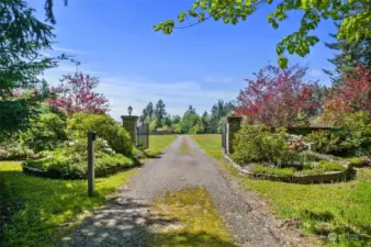 Gated Entry to Waterfront Lot