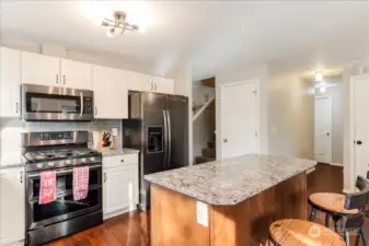 Kitchen with Quartz Countertops