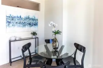 Another view of the Cozy Dining area at Your New Home.