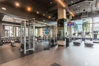 HUGE Luxurious Gym/Fitness Room on the 3rd Floor.
