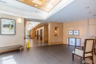 Bright & Spacious Lobby area.