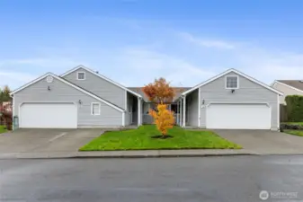 This is a photo when home was vacant