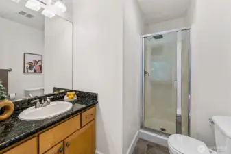 Primary bathroom.