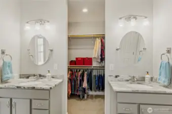 Primary Bedroom & Primary Bed -Bathroom, & Walk-in Closet