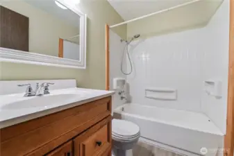 basement bathroom