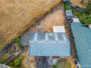 arial view of property