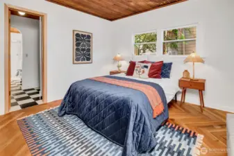 The main bedroom is spacious.