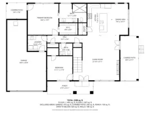 Main floor floor plan