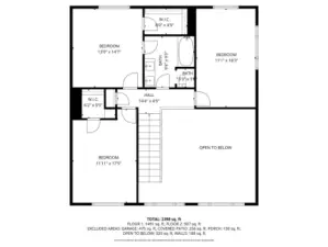 Top floor floor plan