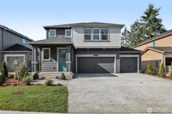 Diamond built in another community, actual elevation and colors will vary.