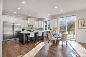 Beautiful kitchen and nook.