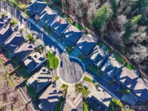 Home is on a dead-end street.