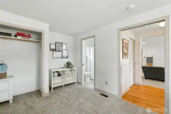 Guest room includes its own bath!