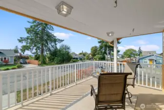 Private deck off primary with more peekaboo views