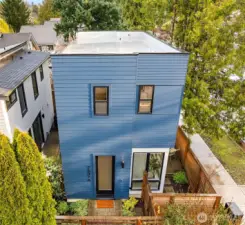 This is a standalone cottage built in 2023 by Thomas James Homes--no shared walls!