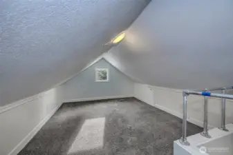 This space...a writer's nook? Home office? Crafting space? Reading room? -- YOU decide!