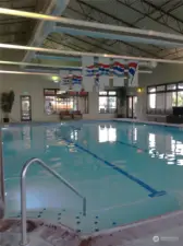 Swim all year round in this this indoor swimming pool !!