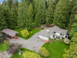 Picturesque setting on 5 beautiful acres!