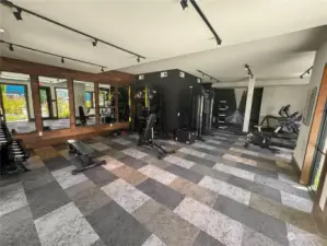 Gym Area in Clubhouse