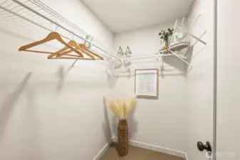 primary walk in closet