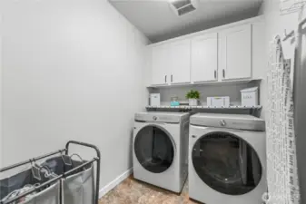 Updated laundry room