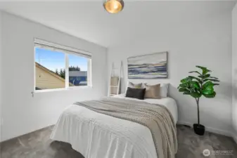 3rd bedroom - upstairs