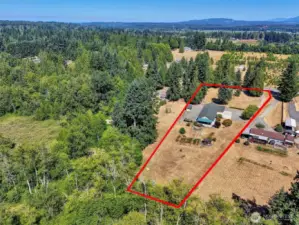 So much privacy.  Property lines are approximate.