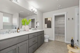 Primary bathroom