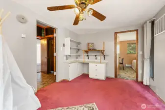 Flex space just off the primary bedroom—ideal for a nursery, office, or dressing room.