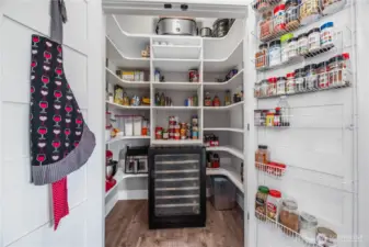 Great walk-in pantry