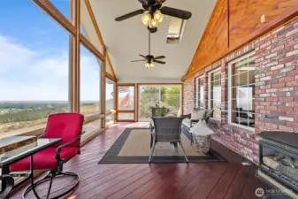 Enclosed Sunroom