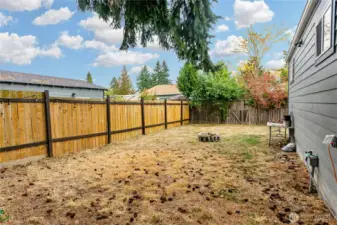 Main House Fully Fenced Backyard