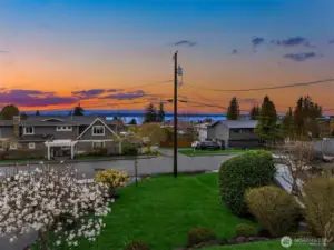 Lovely golden sunsets are to be enjoyed!