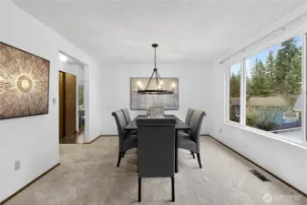 Separate Dining Area