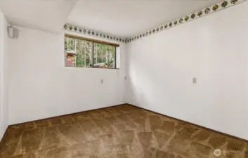 A bonus room for extra guests, craft room, or home office.