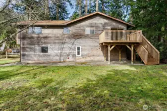 You will love hanging out back here.